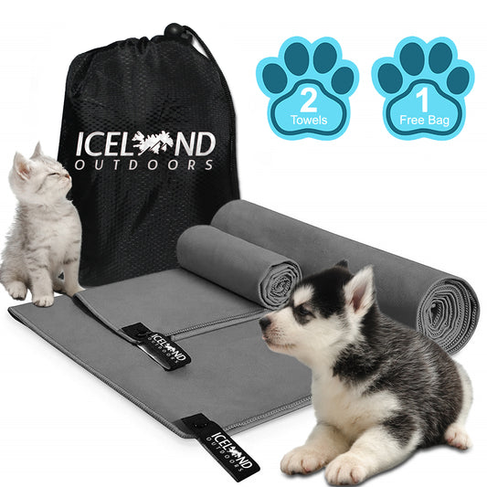 Beach Bliss with Iceland Outdoors Towels: For You and Your Furry Friend